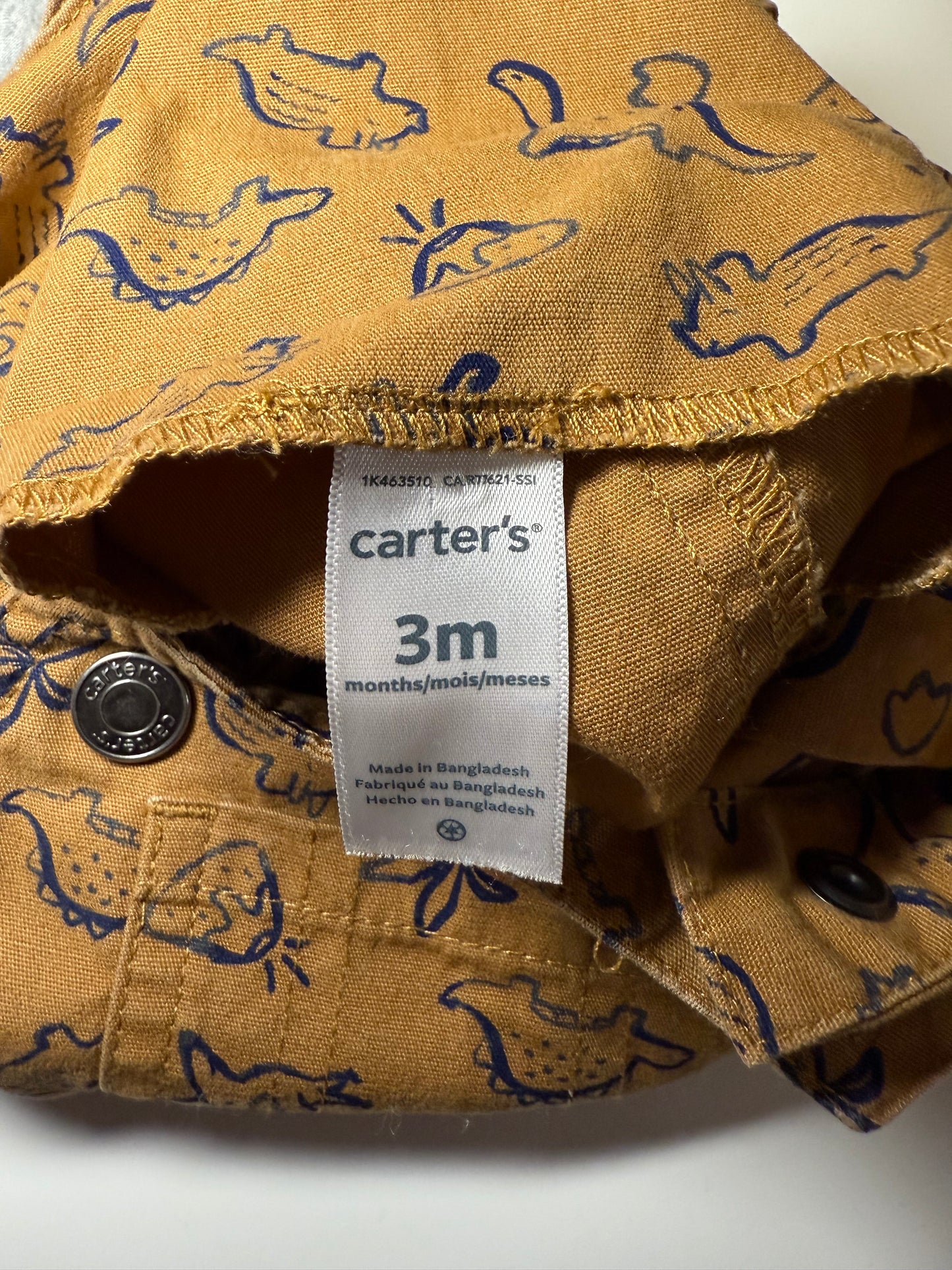 3m Carter���������������������������s overall shorts